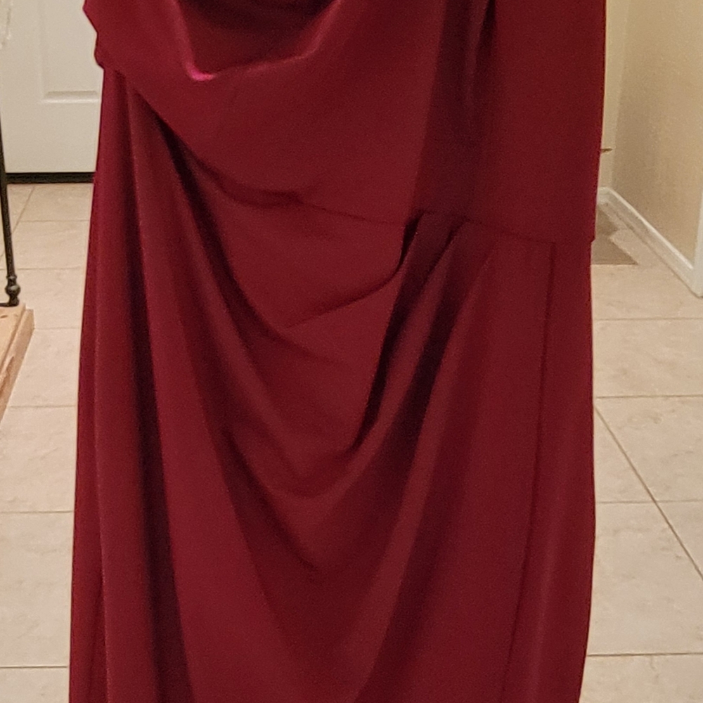 Amazon Women's Burgundy Maxi Dress